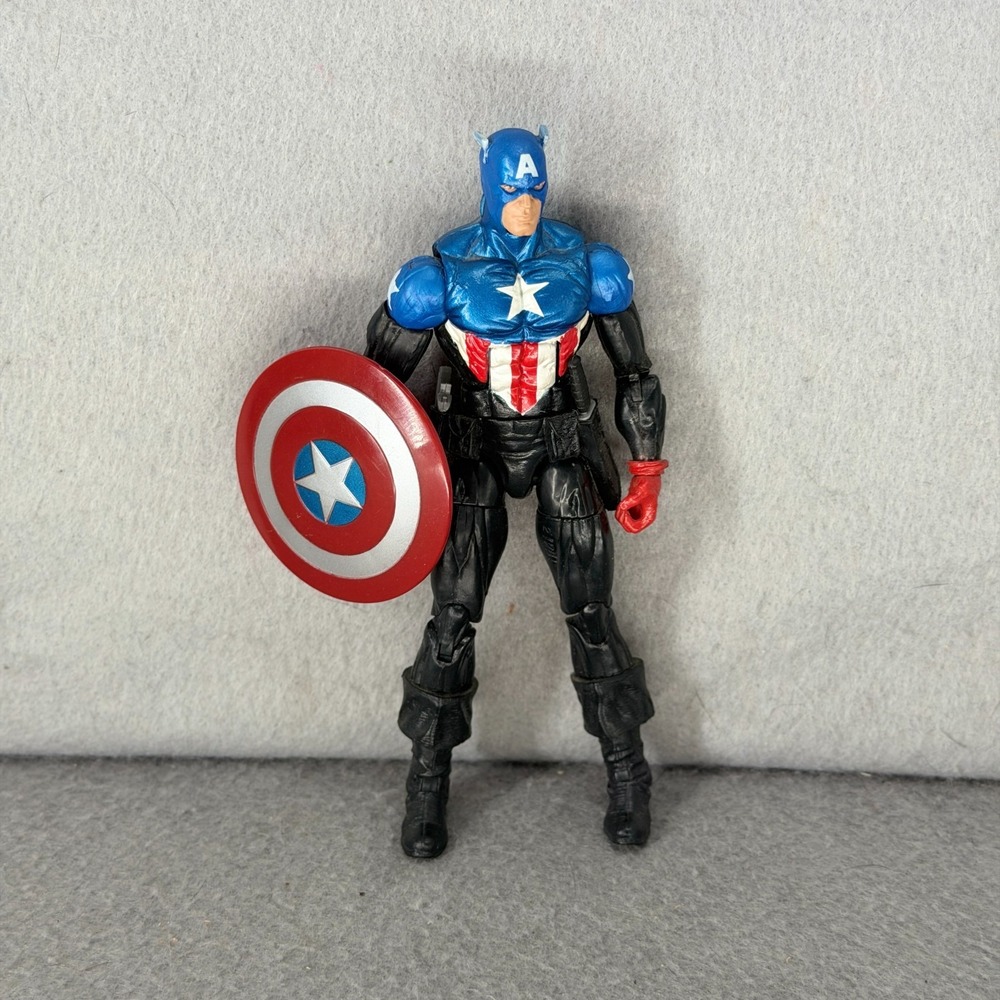 Marvel Legends BUCKY CAPTAIN AMERICA 6" Action Figure Arnim Zola BAF Wave 2012 - Picture 2 of 11